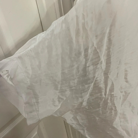 NWT TENDENZE silk white embroidered blouse Size S - Picture 4 of 7